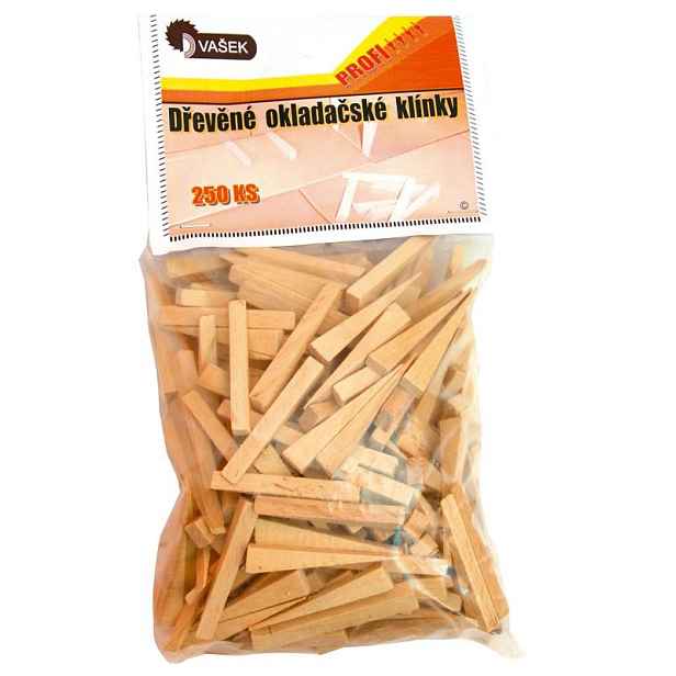 Klínky podlahové dřevěné ENPRO 55×20×5–10 mm 51 ks