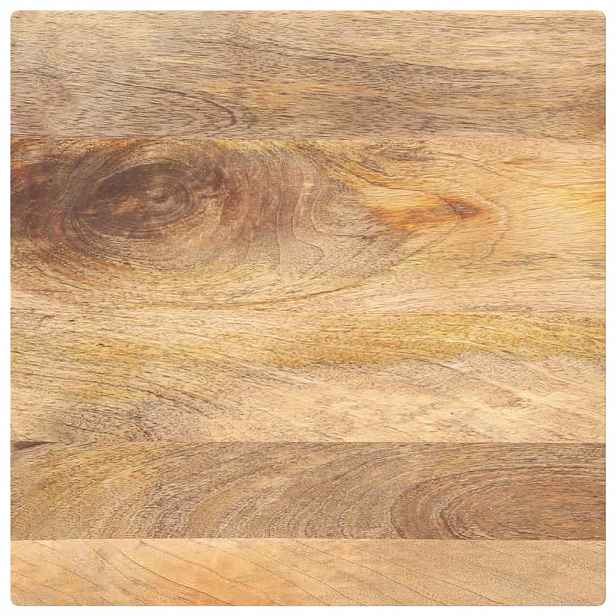 vidaXL Stolní deska 60x60x2,5 cm čtvercová masivní mangovníkové dřevo