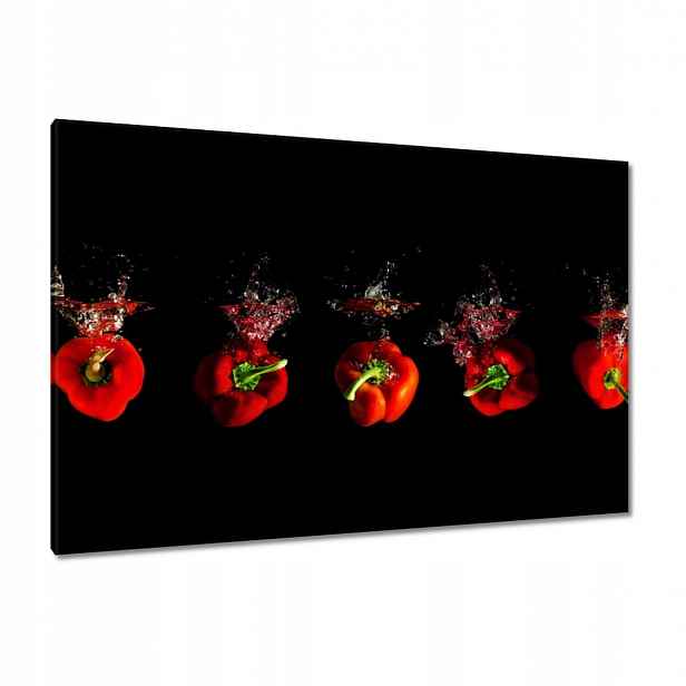Obrazy 120x80 Červené papriky