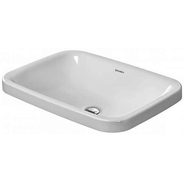 Duravit DuraStyle - Umyvadlo 60x43 cm, alpská bílá 0372600000