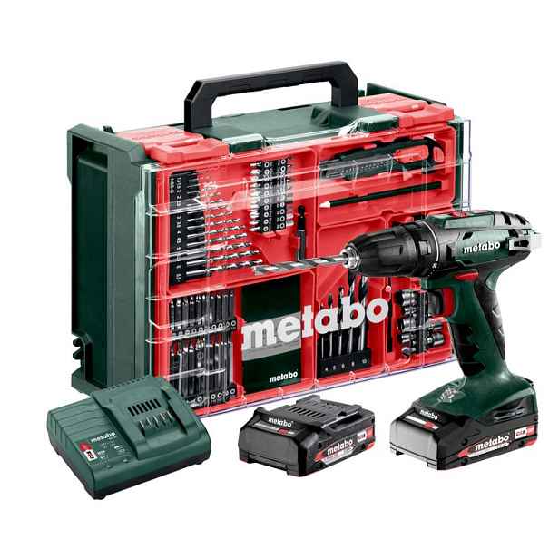 Metabo aku vrtací šroubovák Bs 18 Set (602207710)