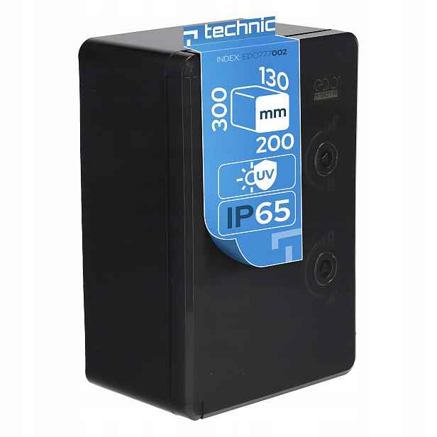 Rozvaděč Skříňka Elektrická skříň N/t 200x300x130 mm Abs IP65 IK10