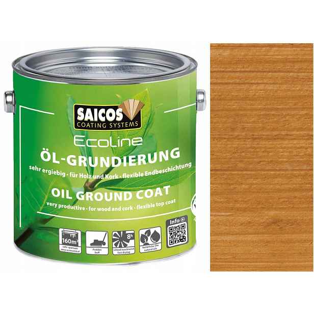 Saicos MultiTop Základní olej Teak 3428 2,5L