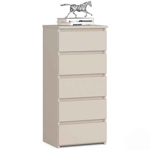 Ak furniture Komoda CL5 40 cm kašmír