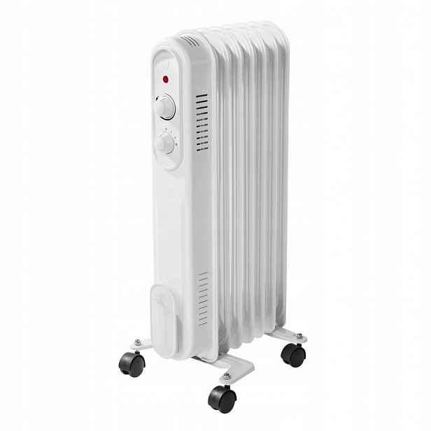 Olejový radiátor 7 1500 W bílý 328908