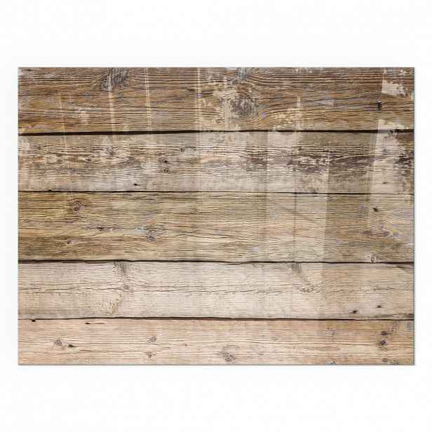 TULUP PODLOŽKA POD KRB 80x60 cm - Textura dřevěných prken