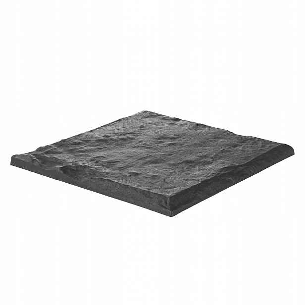 Vevor Dlažební kostka 4ks 39,5x39,5CM Zahradní kameny Čtvercová šedá