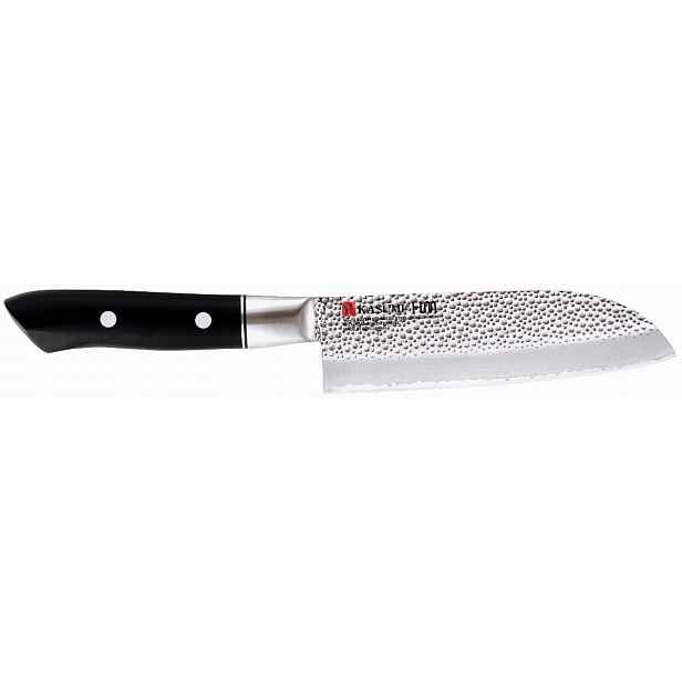 Nůž santoku Kasumi Hm 13 cm VG10 kladívkový malý japonský