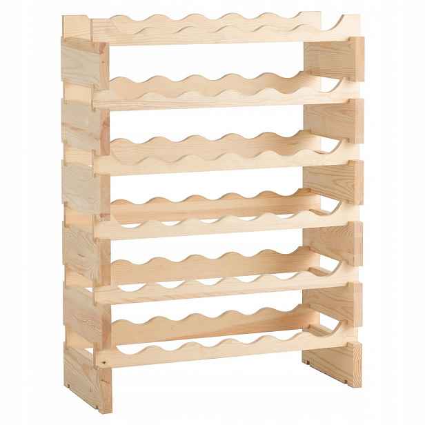 Regál Stojan Na Víno Dřevěný 36 Lahví 28x63x85