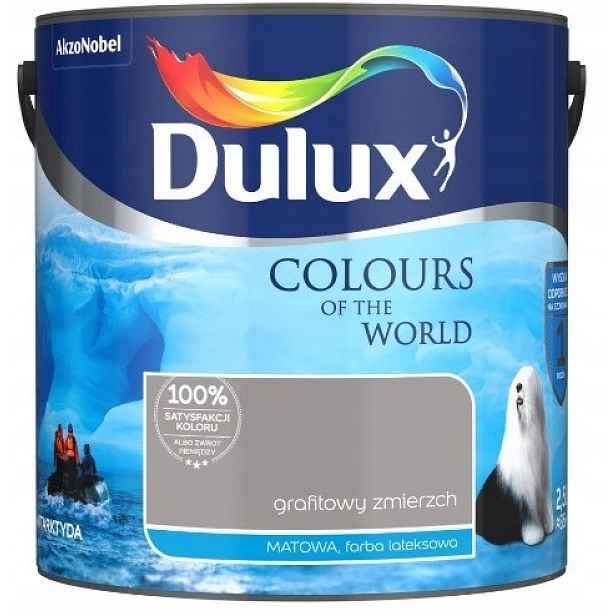 Dulux Barvy Světa Grafitový Soumrak 5 L