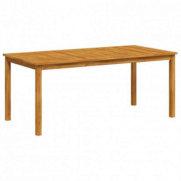 vidaXL Zahradní jídelní stůl 180 x 90 x 75 cm masivní akáciové dřevo