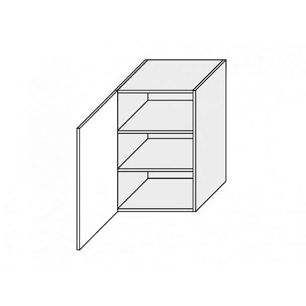 FOLLY, skříňka horní W2 50, mint/lava