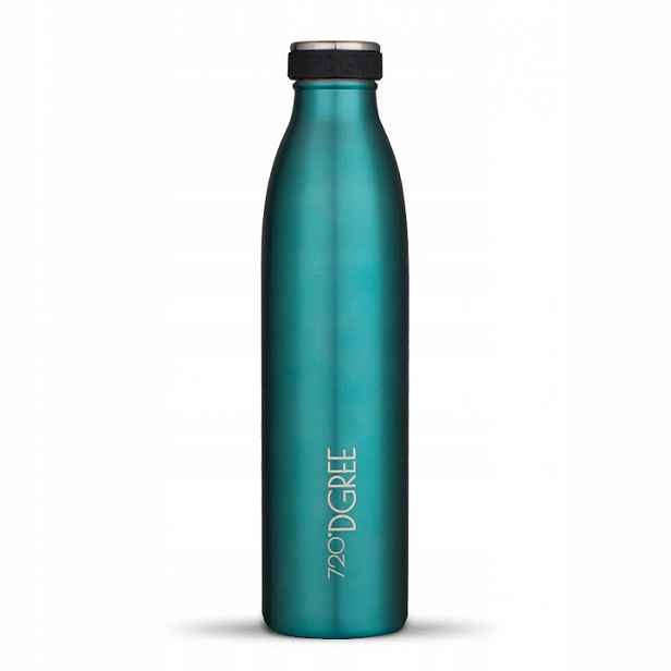 Ocelová termoska MilkyBottle 750 ml 24 hodin studená 12 hodin teplá Karibská světle modrá
