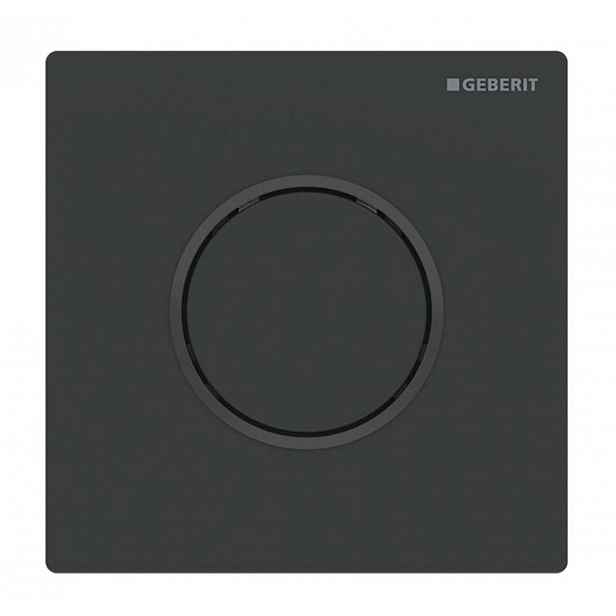Geberit - Ovládání splachování pisoáru, easy to clean, matná černá 116.015.16.1