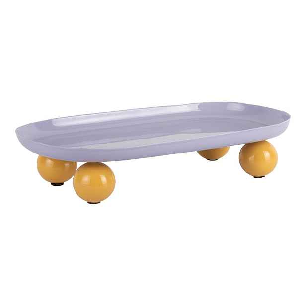 Kovový tác 16x39 cm Double Funky – PT LIVING