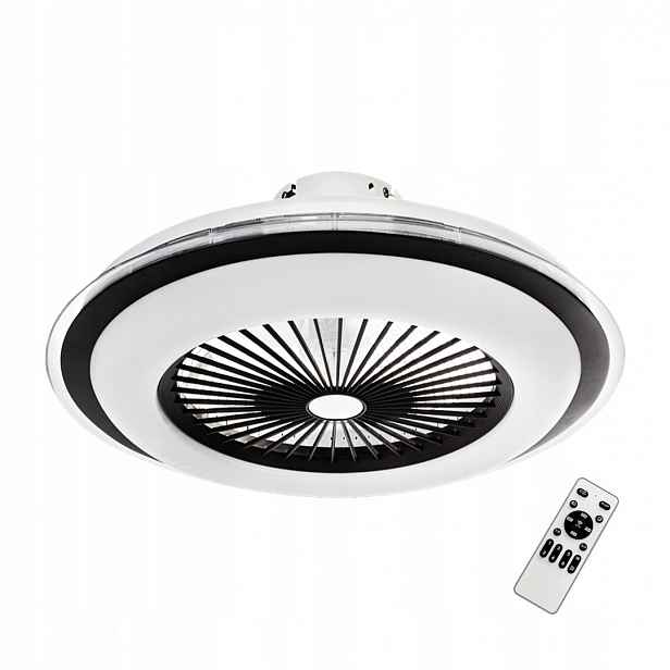 Lampowentylator Zephyr Černý 48W Led+ Dálkový Ovladač