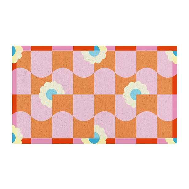 Rohožka z recyklovaného plastu 40x70 cm Elizabeth Olwen  – Artsy Doormats