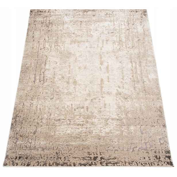 Koberec Do Obývacího Pokoje Béžový Glamour Elite Moderní Ložnice 140X190