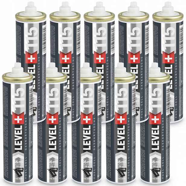 Plynová náplň do sadbovačů 10 Ks 152 mm 56 ml L+115