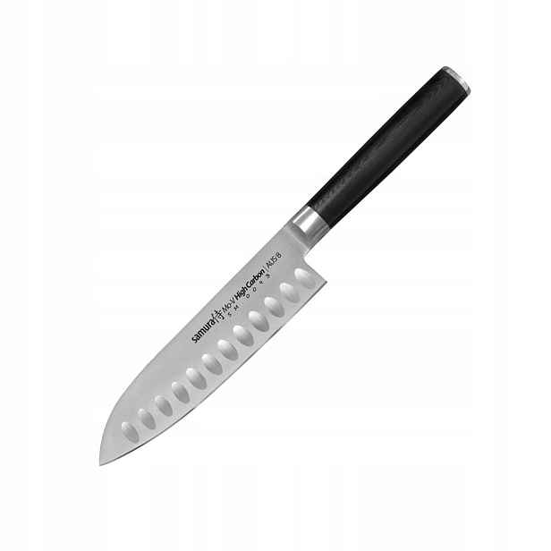 Samura Mo-V SM-0093 malé santoku 138 mm AUS-8 59 Hrc G-10