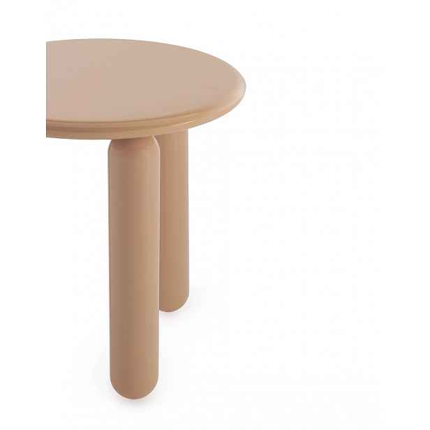Stolek UNDIQUE MAS v.51 cm, více variant - Kartell Barva: Pudrová