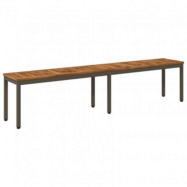 vidaXL Zahradní lavice 201 x 35 x 45 cm Masivní akátové dřevo