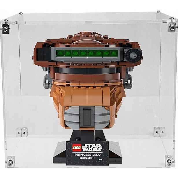 Drewlandská vitrína pro stavebnici Lego 75351 Star Wars Helma princezny Lei