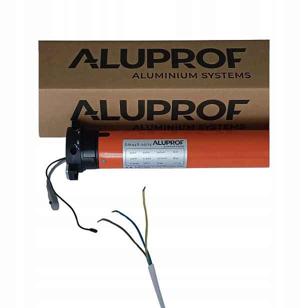 Motor aluprof DM45R 20/15 rádio mechanické koncovky pro trubky z Ø 60