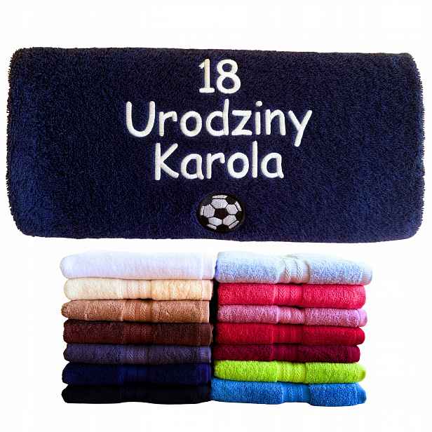 Dárek k 18. Narozeninám pro bratra, syna, chlapce, osmnáctku, Ručník