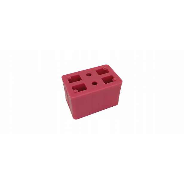 Distanční podložky 80x50 gr. 50 mm plastové distanční podložky do 2 tun 100 ks