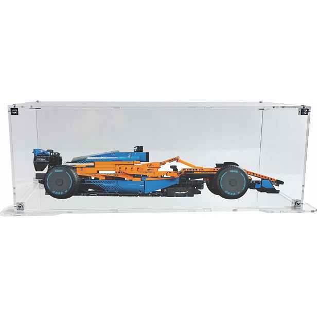 Vitrína s podstavcem Drewlandia pro stavebnici Lego 42141 McLaren Formule 1