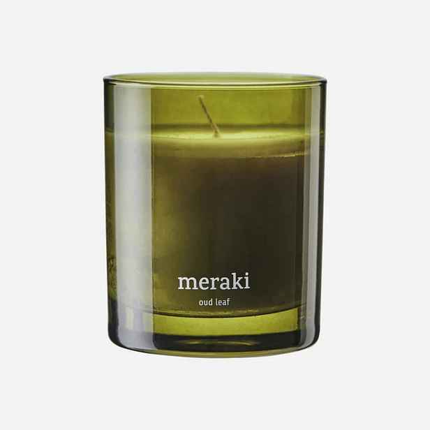 Vonná svíčka Meraki OUT LEAF - zelená