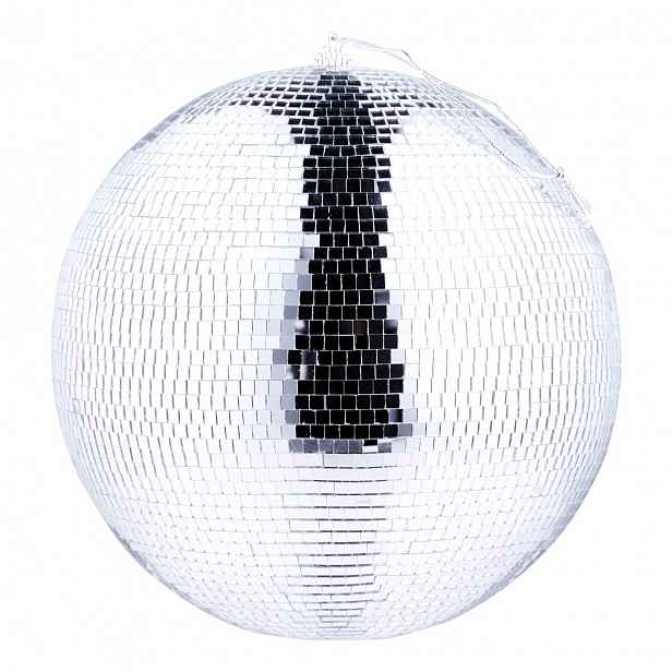 Butlers DISCO Koule 20 cm - stříbrná