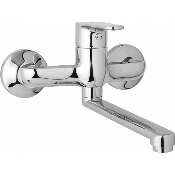 JB Sanitary Nástěnná dřezová a umyvadlová baterie TIRA, rozteč 150 mm, ramínko 200 mm D10 35 00