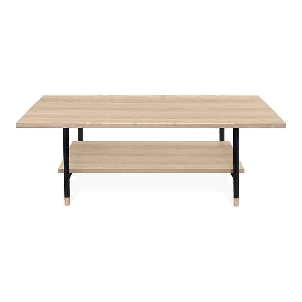 Konferenční stolek s deskou v dubovém dekoru v přírodní barvě 60x120 cm Jugend – Woodman