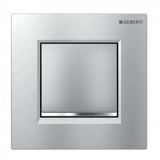 Geberit - Ovládání splachování pisoáru, easy to clean, matný chrom 116.017.JQ.1