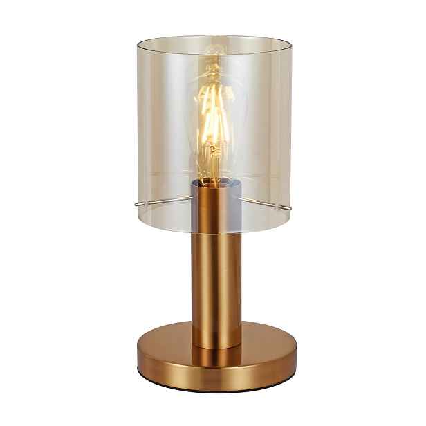 Sardo Stolní lampa Zlatá Moderní Tuba E27 40W IP20