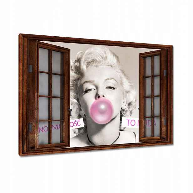 Obrazy 90x60 Monroe Normálnost je nuda