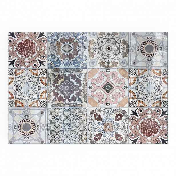 TULUP PODLOŽKA POD KRB 100x70 cm - Mozaikový vzor dlaždic