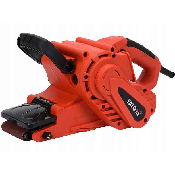 Pásová Bruska 1010 W 75 X 533 MM S Regulací Rychlosti A Výklopným Krytem