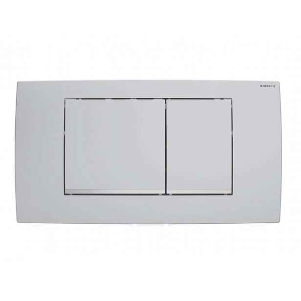 Geberit Twinline30 - Ovládání splachování, easy to clean, matný chrom 115.899.JQ.1
