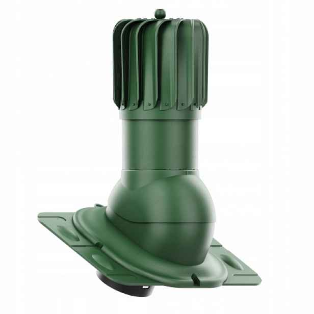 Rotační krb Rotoline univerzální, průměr 150 mm, podlouhlý, zelený