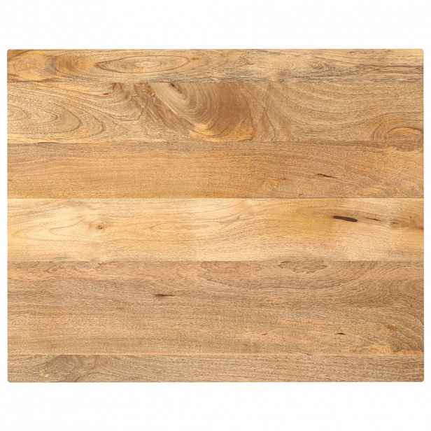 vidaXL Stolní deska 90 x 80 x 2,5 cm obdélníková mangovníkové dřevo