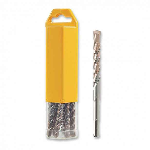 DeWALT - Sada vrtáků do betonu SDS Plus, 10x210 mm, 10 ks DT9837