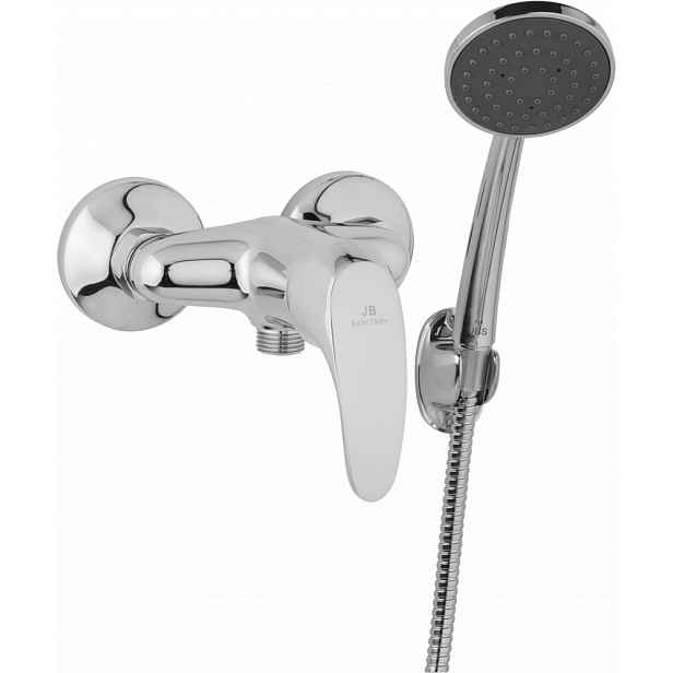JB Sanitary Nástěnná sprchová baterie SLIM, rozteč 100 mm, s příslušenstvím A10 55 01