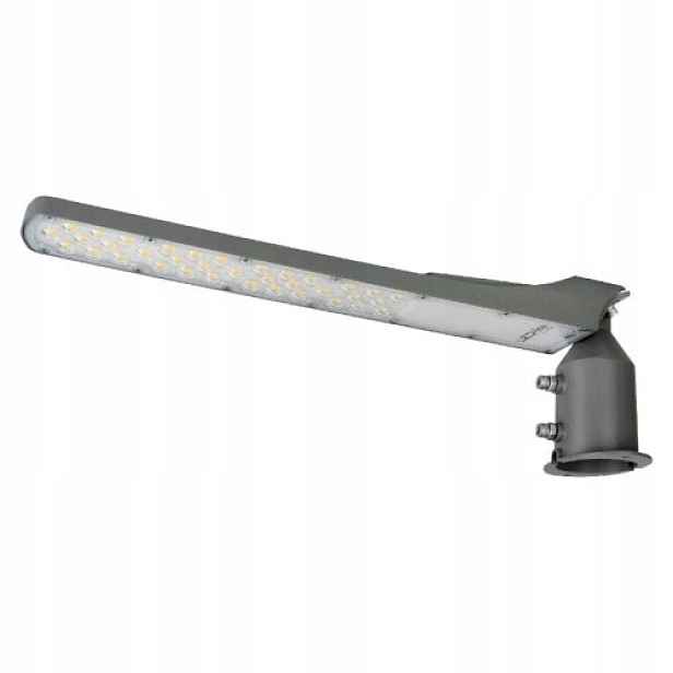 Led silniční svítidlo Flamingo 100W 4000K s soumrakovým senzorem, šedé, IP65