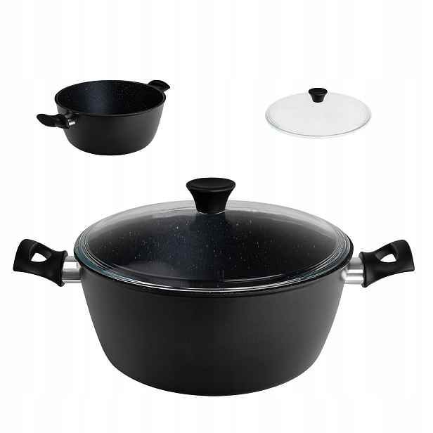 Remoska Evropa Hrnec Granitový 28 CM