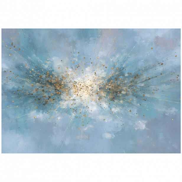 Wallarena ABSTRAKTNÍ moderní modrá fototapeta 250x175 cm