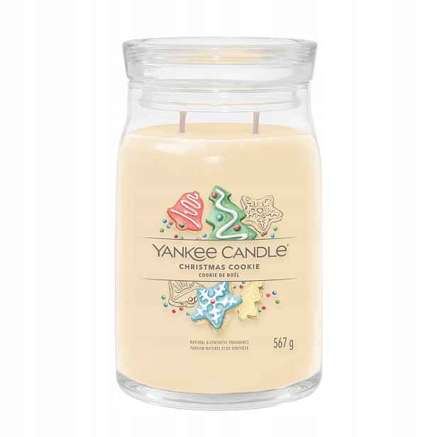 Yankee Candle Signature vonná svíčka velká Christmas Cookie