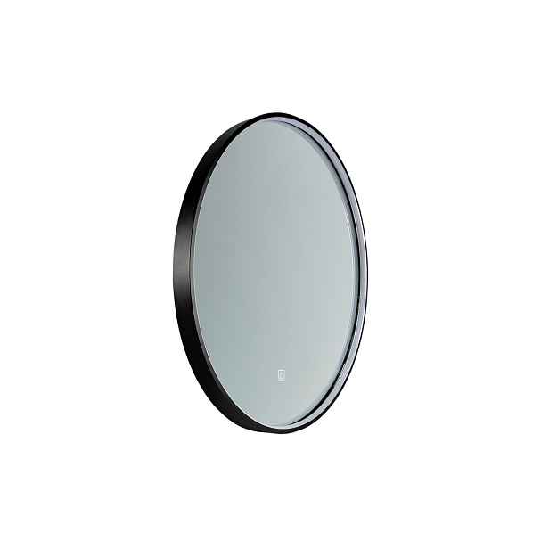 Comad Závěsné koupelnové LED zrcadlo SIRIUS 80 cm černé